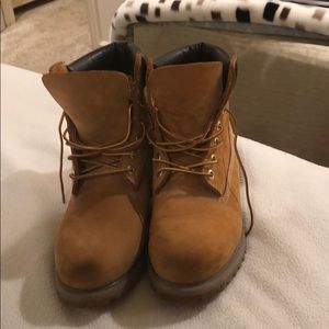 Wheat Nubuck Timberlands